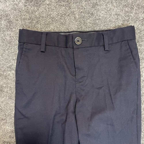 Nordstrom Boys Navy Suit Set Blazer Pants Shirt Formal Outfit Wedding Size 6 - Picture 11 of 19