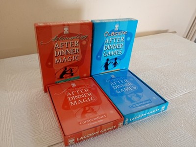 Set After Dinner Spiele AFTER DINNER MAGIC Puzzles verpackt