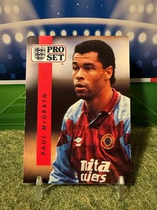 Print Paul McGrath – Aston Villa Legend – Stats Football – Saison 1994-95 – UK