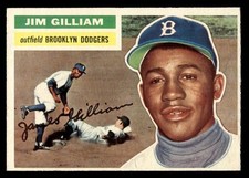 1956 Topps Baseball #280 Jim Gilliam NM/MT *n2