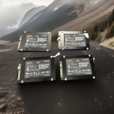 Samsung 860 EVO SATA III 2,5'' 4TB Solid State Drive - Schwarz