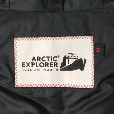 Auth ARCTIC EXPLORER - Black Down Jacket | eBay