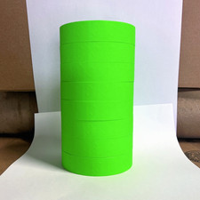 Monarch 1136 size Green labels - 1 sleeve bright green labels-2 line-made in USA