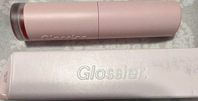 Glossier G Suit Liquid Lipstick, Soft Touch Lip Crème Shade Jet, 0.20 fl oz