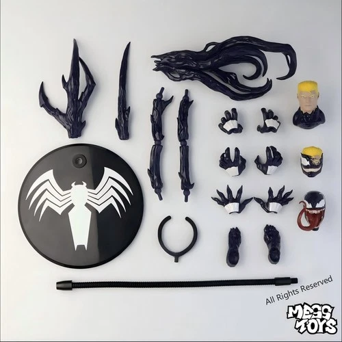 MESS TOYS Venom 1/12 Action Figure Lethal Neighbour Symbiote Collectible image 12