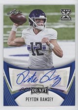 2021 Leaf Draft Auto Blue Peyton Ramsey #BA-PR1 Auto a7t
