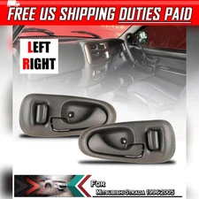 Mitsubishi Pair Inner Door Handle Interior Brown For Strada K64 L200 1996-04