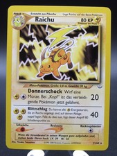 Raichu 21/64 Neo Revelation Rare (German) (Moderately Played/MP) on eBay
