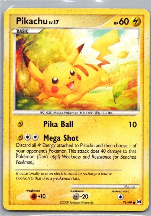 Arceus #71/99 Pikachu