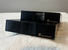 2 - JVC SIX COMPACT DISC MAGAZINES XC-M75