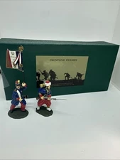 Frontline Figures Fcz4 French Imperial Guard NCO & Standard Bearer Toy 68/1000
