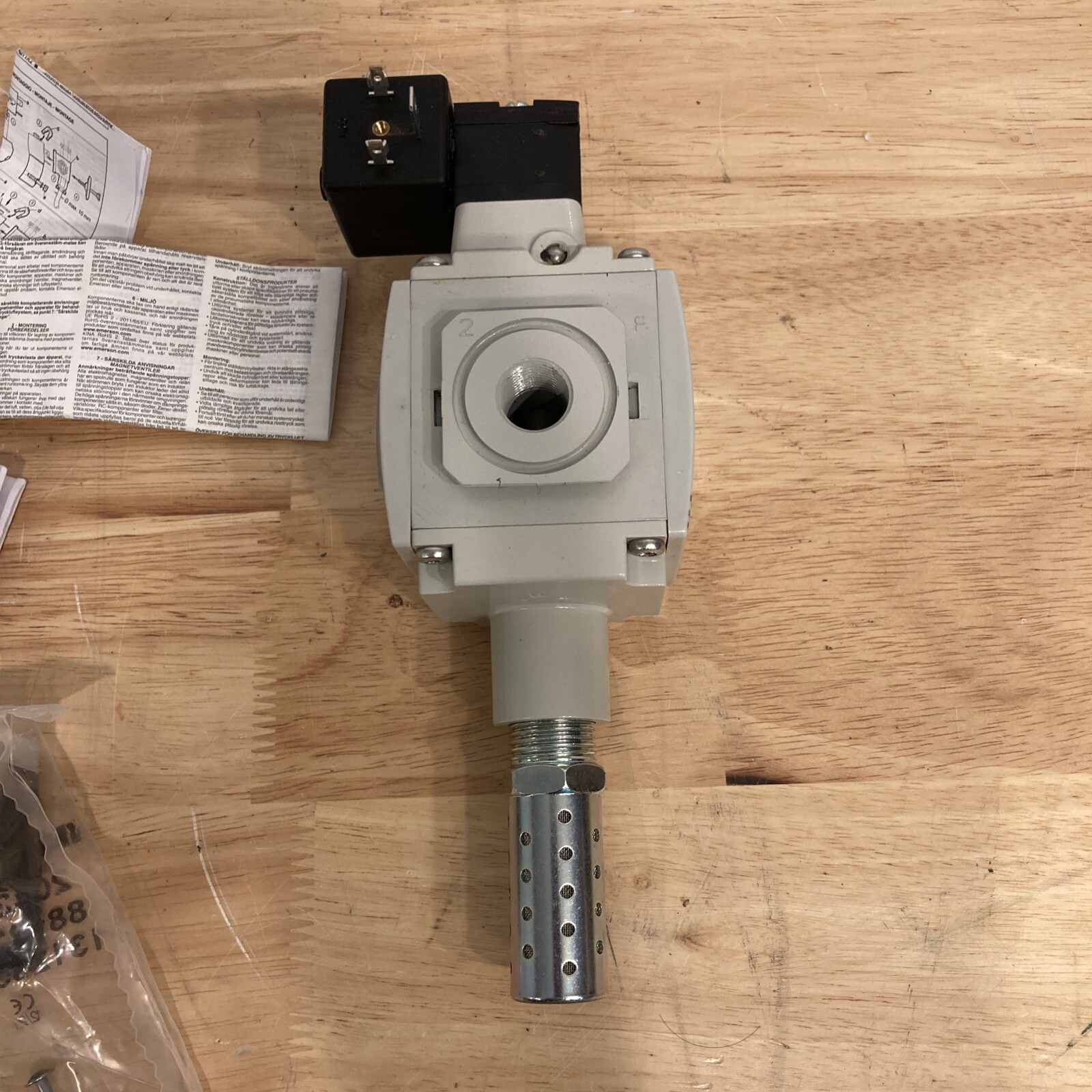 Aventics 8652A5S63F111F1 3/2 Slow Start Quick Exhaust Valve eBay