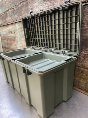 ハーディコンテナ Hardigg Military Case TL500i Hard Case Storage Box Foot Locker
