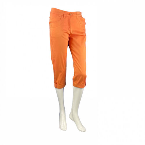 CHERVO Golf Damskie spodnie capri Spodnie golfowe Socotra SUN BLOCK pomarańczowe rozm. 34 2. wybór - Zdjęcie 1 z 1
