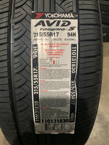 yokohama tires 215/55r17