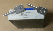 New Genuine GM OEM Key Blanks Qty. 2  1154604   