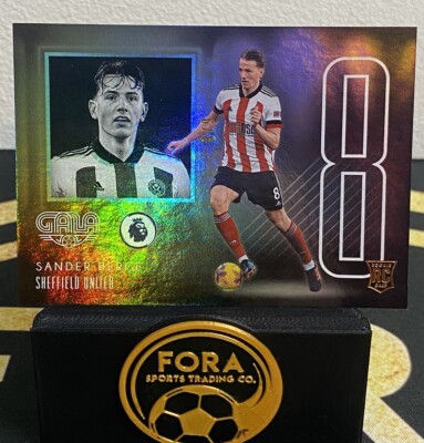 2020 Chronicles Soccer GALA Rookie Sander Berge 6/8 RC SSP Sheffield Utd Norway