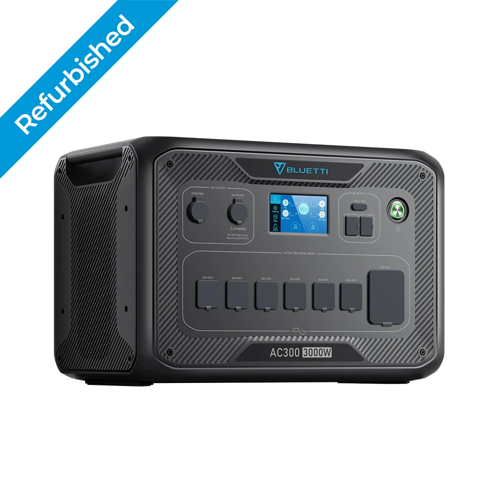 BLUETTI AC300 Generator 3000W Inverter Module UPS Home Failure Backup Power Review