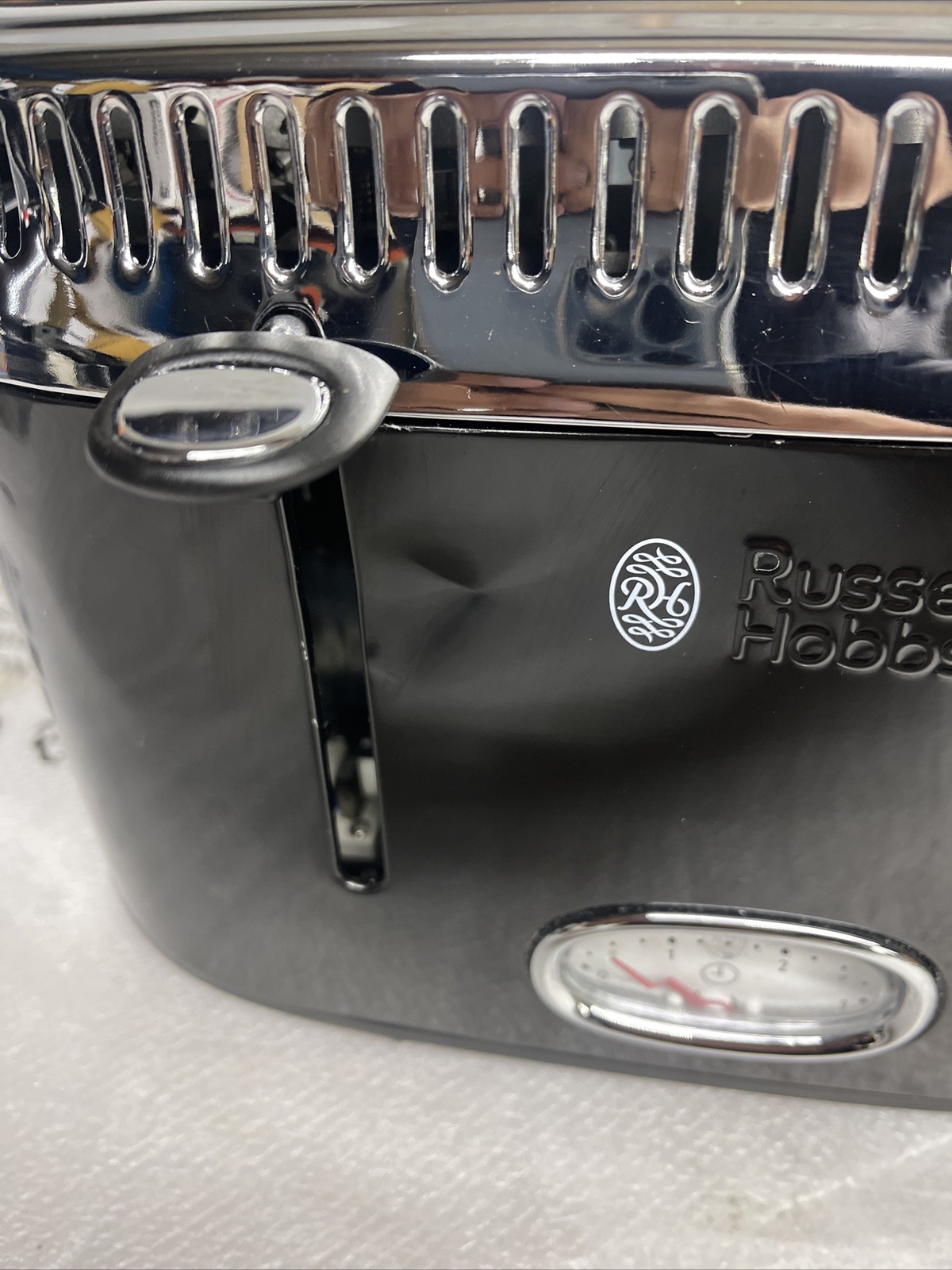 Russell Hobbs Retro 21691 4Slice Toaster Black 4008496892976 eBay