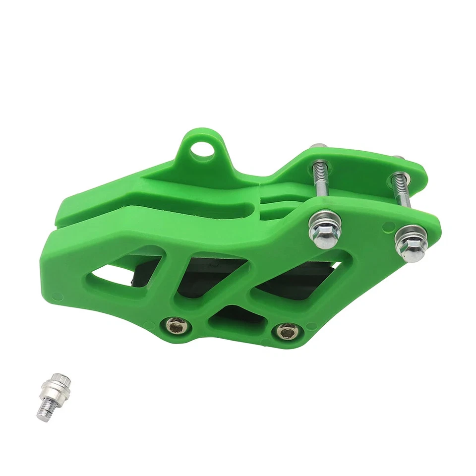 Chain Guide Guard Protector For Kawasaki KX250 KX450 KX250F KX450F KLX450R Green - Image 3 of 4