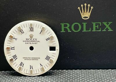 Rolex Datejust Damen 31mm Römische Weißes Zifferblatt Auster Endlos Modell 68274