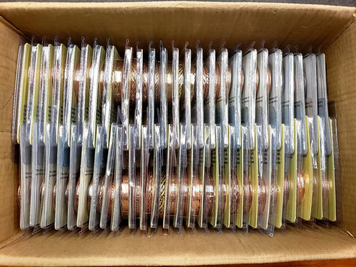 Magnetic Copper Bracelet Wholesale Lot Of 52pc Assorted Designs eBay