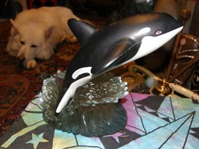 📞📞📞 Vintage TeleMania Killer Whale Orca Telephone Landline Tested ExA  📞📞📞