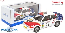 Model Car Group Ford Escort MK III RS Turbo #35 Hunsruck Rallye Andervang 1/18