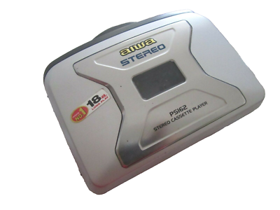 Aiwa HS-PS162 Stereo Cassette Player (Silver) with box & Manual | eBay