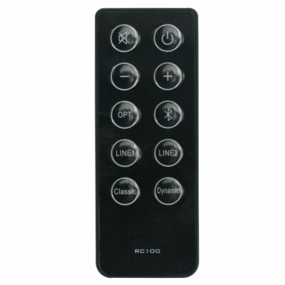 New RC100 Replace Remote for EDIFIER Bookshelf Multimedia Speaker R2000DB RC10D
