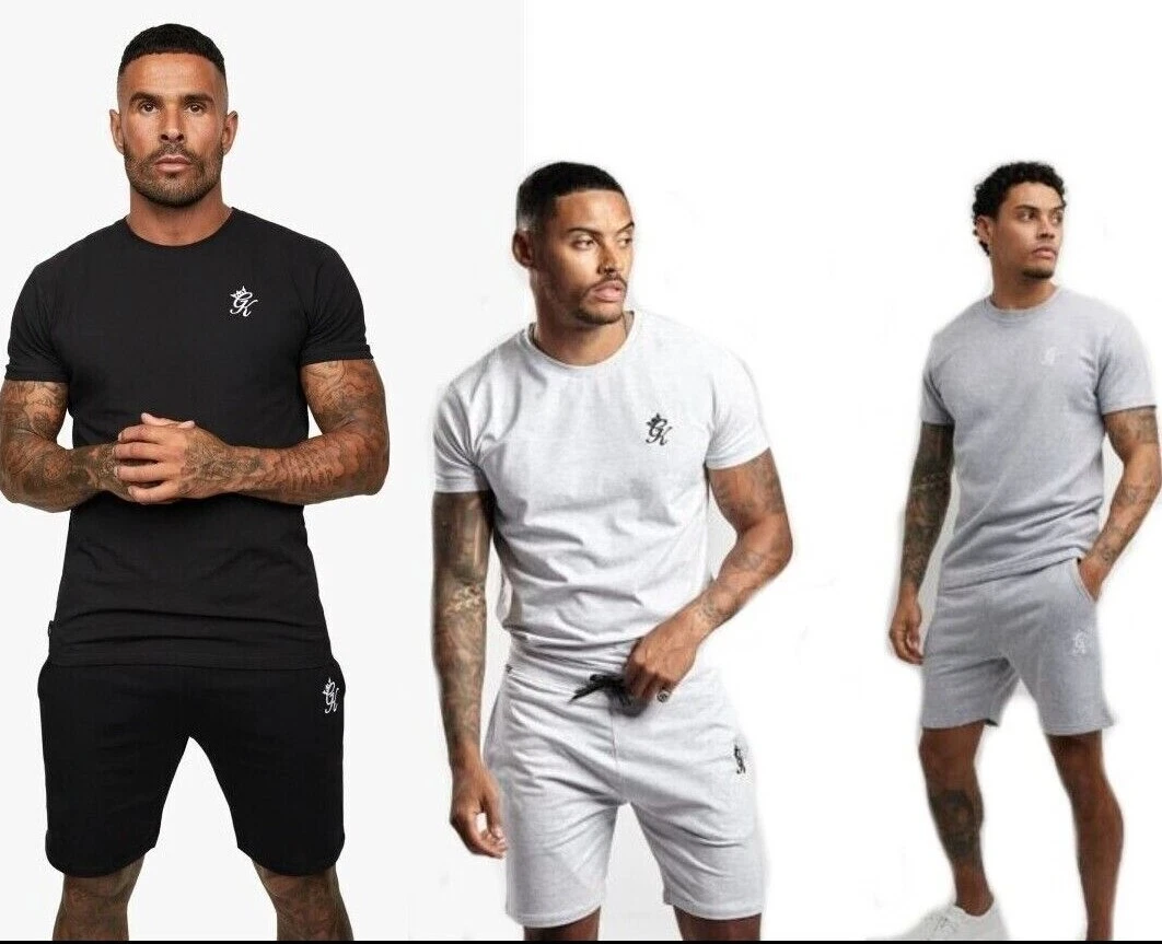 Mens t shirt and shorts set designer cheap