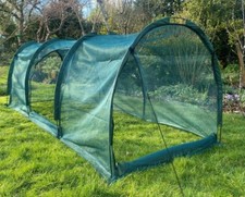 3X1.5X1.5m Allotment Plant Cover Garden Net Mesh Tunnel Cloche Mini Greenhouse