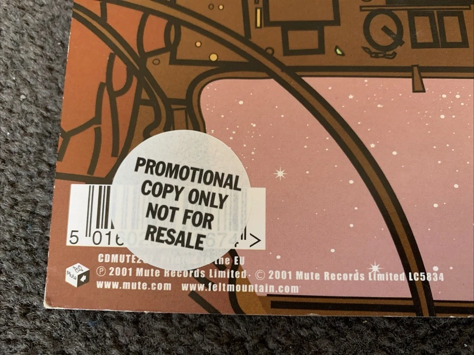 GOLDFRAPP- Lovely Head/Pilots (On A Star) (Promo CD1, 2001 Mute Records) - Image 3 of 4