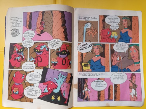 rare Vintage 80's MOTU HE-MAN Comic #17 in Spanish 10"x7in By LedaFilm ARGENTINA - Picture 7 of 18