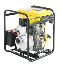 Wasserpumpe 3" Diesel Pumpe Motor 5,6PS 50m³/h Kreiselpumpe Hand+E-Starter 00257