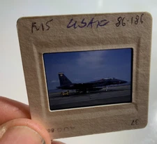 USAF air force R-15 aviation 35mm SLIDE plane FIGHTER JET aircraft #252