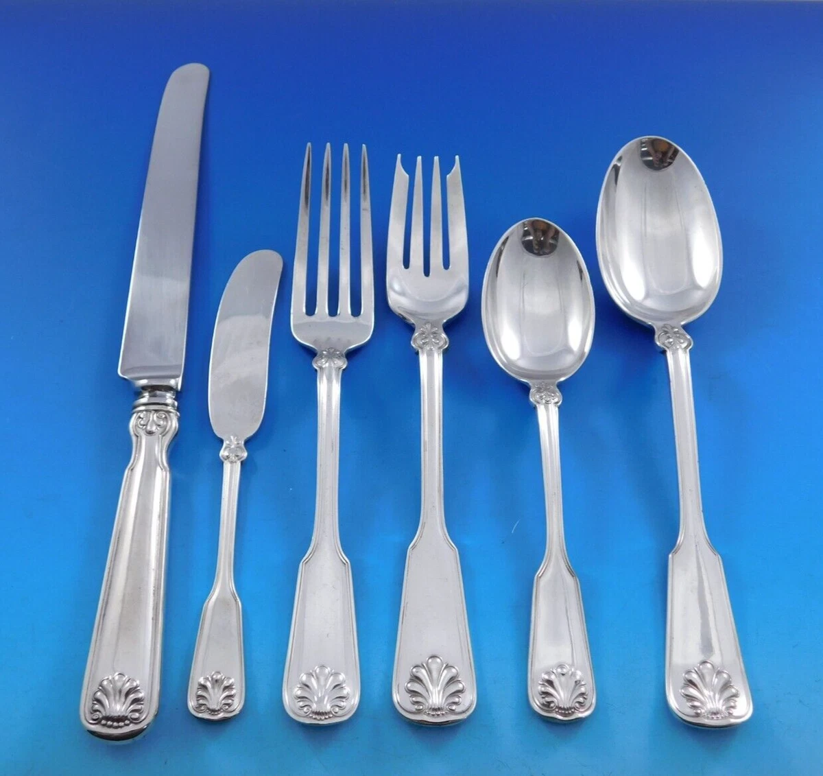 Tiffany & Co. 1900-1940 Antique US Sterling Silver Flatware Sets