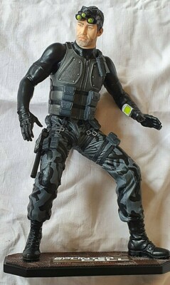 Tom Clancy's Splinter Cell Sam Fisher Oxmox Figur Selten---TOP---Rar!