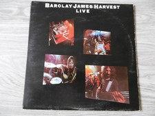 Barclay James Harvest Autogramme signed LP-Cover "Live" Vinyl