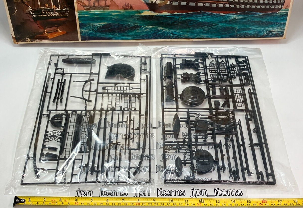 Imai Napoleon 1/150 No Sail Vintage Plastic Model Kit 1977