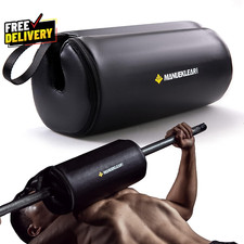 Hip Thrust Pad for Barbell 3.5 Thick Leather Olympic Barbell Pad for Bench......