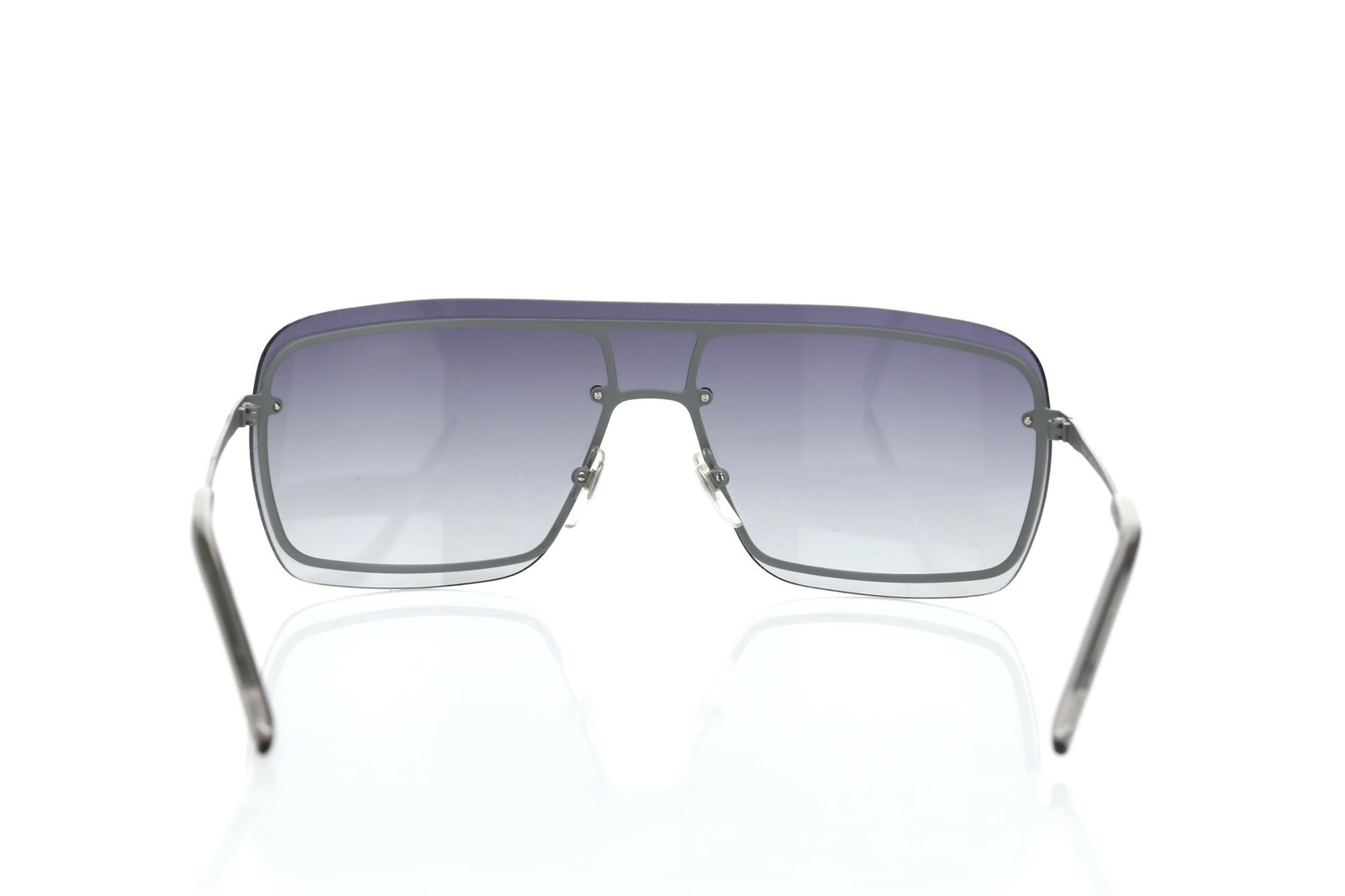 Occhiali da sole Yves Saint Laurent YSL 2308 S rettangolari scudo grigio 99 mm 142558