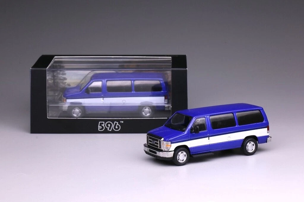 ミニカー 596 model Ford E350 1/64 blue 596 Model Ford E350 1/64 Blue | eBay