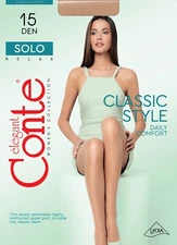 Conte SOLO 15 Den Tights – Classic Everyday Model, Sheer & Comfortable Fit