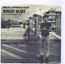 Bruce Springsteen  "Hungry Heart" 45 Record Jacket Cover Photo 1980