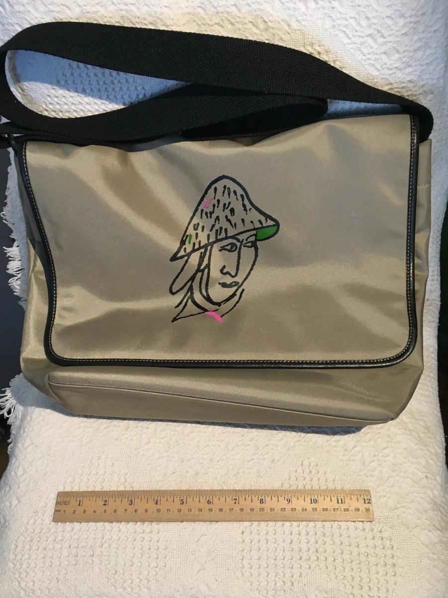 Kate Spade Maria Kalman Nylon Messenger Laptop Work School Bag