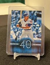 Andre Dawson 2015 Topps Free Agent 40 Insert F40-7 Chicago Cubs