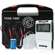 TENS 7000 Digital TENS Unit With Accessories- Brand New