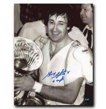 Guy Lapointe Montreal Canadiens Autographed Stanley Cup 8x10 Photo NO TARIFFS