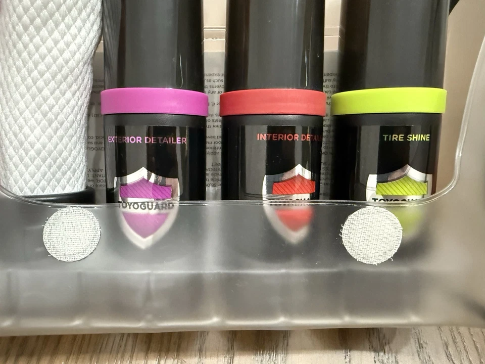 Комплект из 4 предметов для защиты и детализации автомобиля TOYOGUARD от оригинального производителя - Изображение 3 из 4